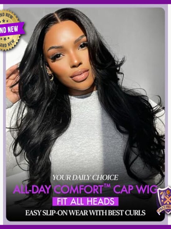 Human Hair Glueless Lace Front Wig Body Wave Pre Plucked main image 5